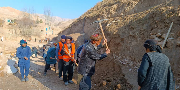 فاریاب کې د ۳۶ پراختیايي پروژو چارې بشپړې شوې