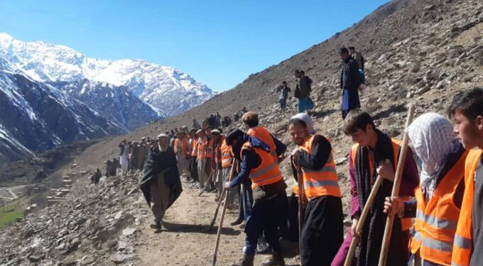پنجشېر کې د ۳۴ پراختیايي پروژو چارې بشپړې شوې