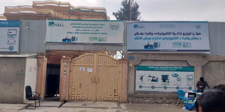 د بغلان د احصایې ریاست ۲۷ میلیونه افغانۍ عواید راټول کړي