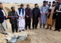 فراه کې د اوبو د یوه کوچني بند رغنیزې چارې پیل شوې