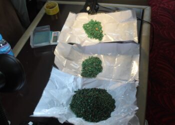 پنجشېر کې د ۱۴۲ زره ډالرو په ارزښت زمرد وپلورل شول