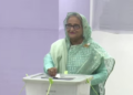 د بنګلهدېش لومړۍ وزیرې د څلورم ځل لپاره ټاکنې وګټلې