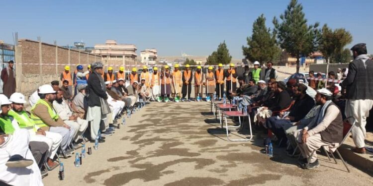 خوست کې د ۳ رغنیزو پروژو چارې پیل شوې دي