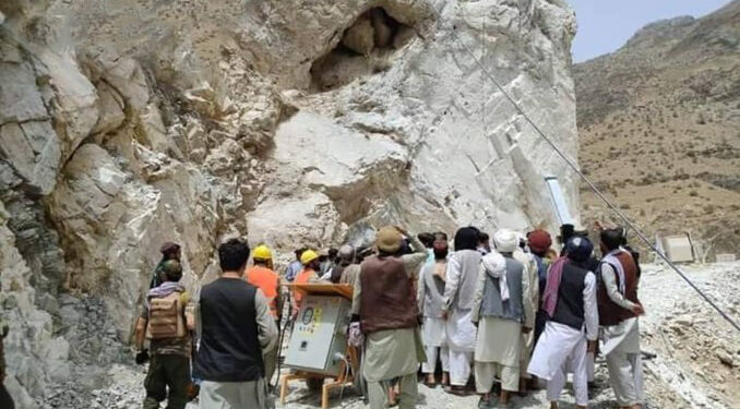 د بغلان د کانونو ریاست ۴۰۰ میلیونه افغانۍ عواید راټول کړي