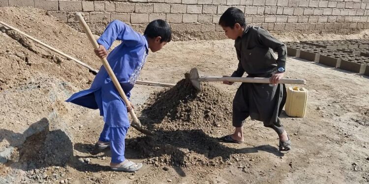 هېواد کې د کارګرو ماشومانو شمېر زیات شوی