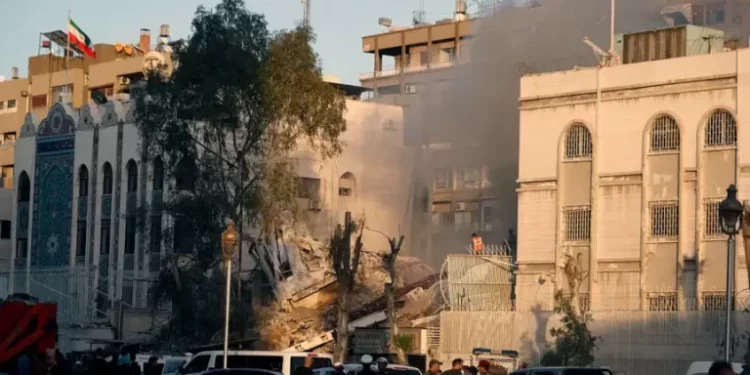 امنیت شورا دمشق کې د ایران پر کونسلګرۍ د برید په اړه غونډه وکړه