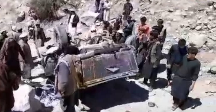 نورستان کې د ترافيکي پيښې له امله ۸ کسانو ته مرګ ژوبله اوښتې