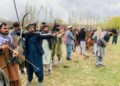 میدان وردګو کې د غشي ویشتلو سیالۍ پیل شوې