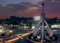 د هرات ښار د ګڼېګوڼې په ساحو کې هوايي پلونه جوړېږي