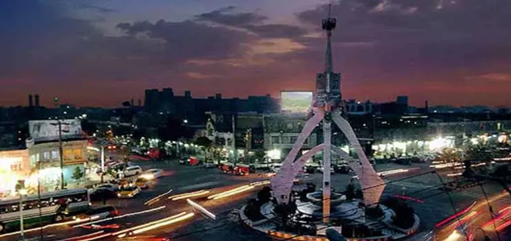 د هرات ښار د ګڼېګوڼې په ساحو کې هوايي پلونه جوړېږي