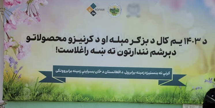 د کرنې وزارت مرستیال: د ډېرو مواردو د تولید برخه کې پر ځان بسیا شوي یو