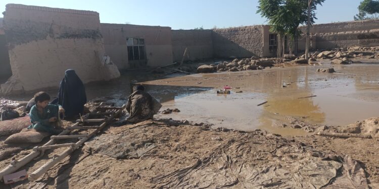قمي: افغانستان کې له سېلاب ځپلو سره بشري مرستې کوو
