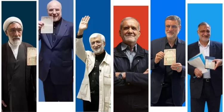 ايران د ولسمشريزو ټاکنو د نوماندانو لېست خپور کړ