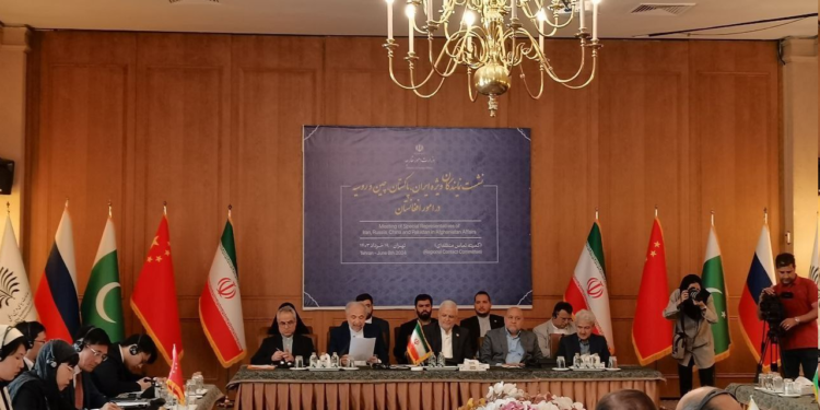 تهران کې د مسکو فارمټ شپږمه غونډه پيل شوه