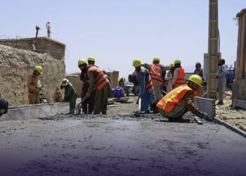 د کابل ۸ مه ناحیه کې دکوڅو کانکرېټ کولو چارې روانې دي