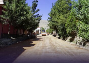 د کابل ۱۷مه ناحیه کې د کوڅو جوړولو چارې روانې دي