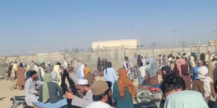 د سپین بولدک ـ چمن دروازه بېرته د خلکو د تګ راتګ پر مخ تړل شوې