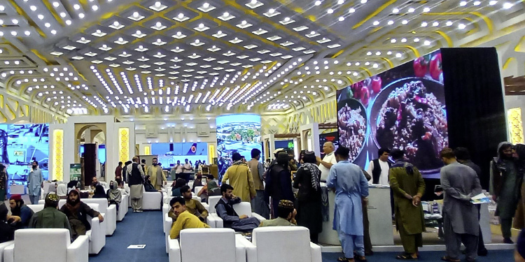 کابل کې د ازبکستان د تولیداتو درې ورځنی نندارتون پای ته ورسېد