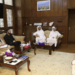 د افغانستان بانک سرپرست د قطر سفارت له مستشار سره کتلي
