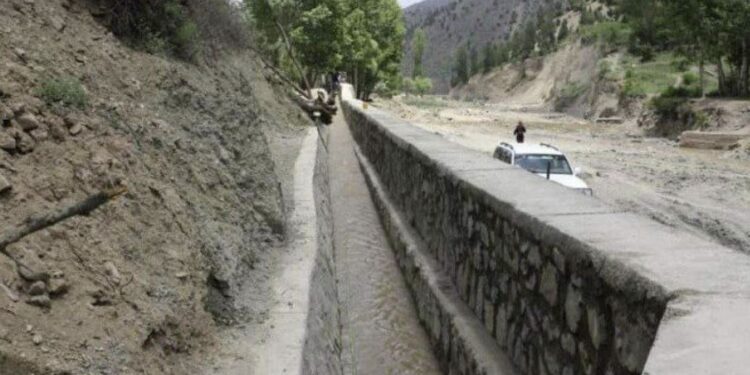 پکتیا کې د ۲ کانالونو د جوړېدو چارې پيل شوې