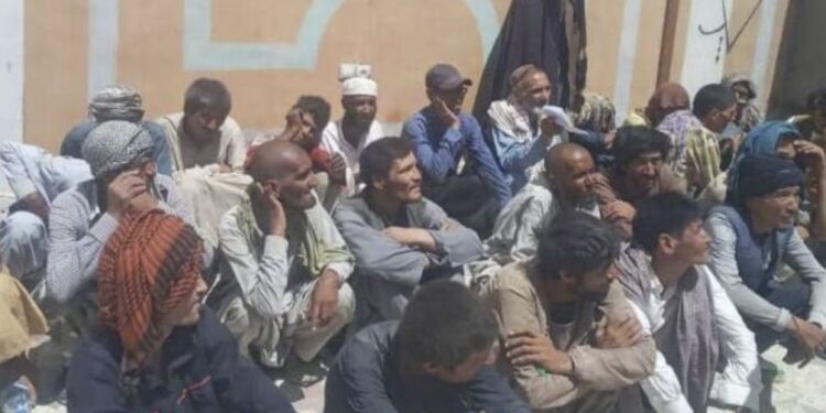 نیمروز کې په نشه يي توکو ١٢٤ روږدي کسان راټول شوي