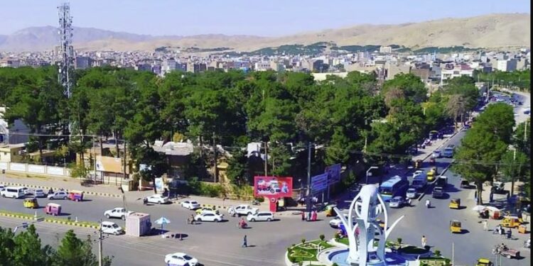 هرات کې د ښاري ښکلا په موخه یو شمېر پروژې پلې شوې دي