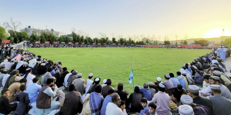 کندهار کې د فوټبال سيالۍ پيل شوې