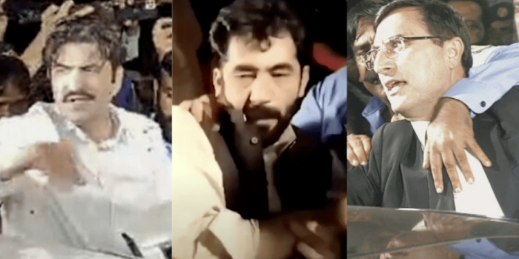 پاکستاني پولیسو د تحریک انصاف ګوند یو شمېر مشران نیولي
