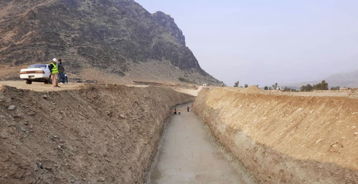 لغمان کې د شاهي کانال د لومړي فاز جوړولو چارې پيل شوې
