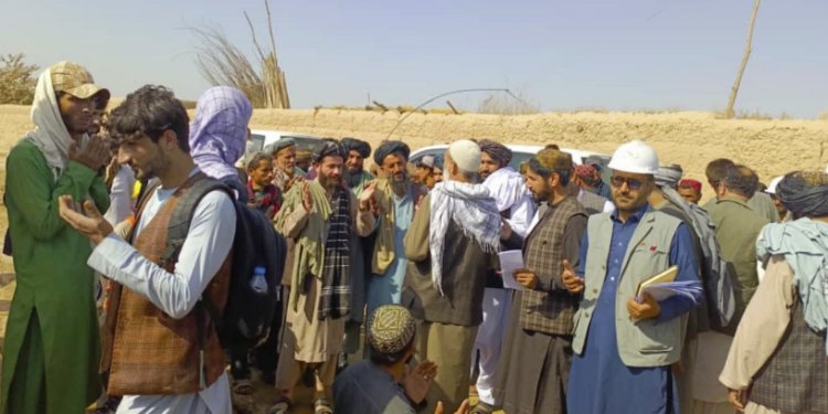 د کندوز په چهاردرې کې یوه روغتیايي مرکز ته ودانۍ جوړیږي