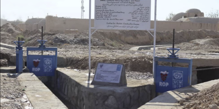فراه کې د ۴ کانالونو د بیارغونې چارې بشپړې شوې