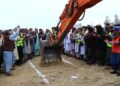 په مزار شریف کې د سړک جوړولو یوې پروژې چارې پيل شوې
