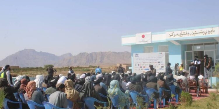 روزګان کې یو روغتيايي مرکز جوړ او ګټې اخیستنې ته سپارل شوی