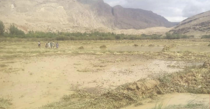 بامیانو کې سېلابونو کرنیزې ځمکې او کورونه ویجاړ کړي دي