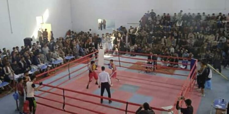 لوګر کې د سوک وهنې یو ورځنۍ سیالۍ ترسره شوې