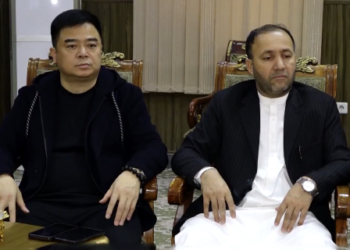 بلخ کې د سیمنټو د تولید فابریکه جوړیږي