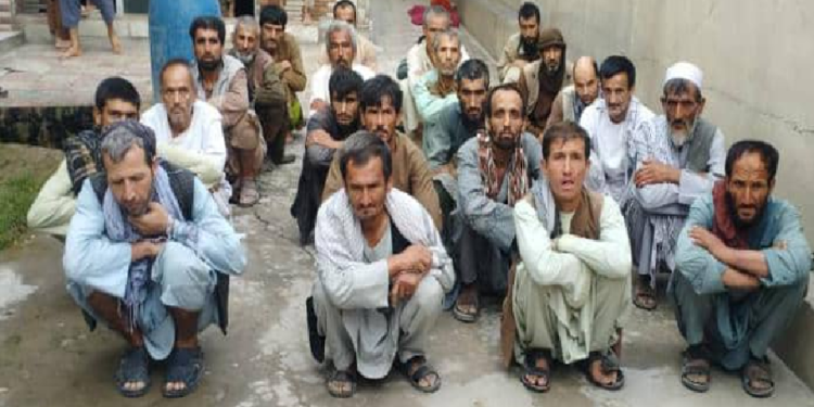 کندهار کې په نشه یي توکو لسګونه روږدي کسان راټول شوي