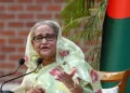 بنګلهدېش له هنده د شیخ حسینې د بېرته ورسپارلو غوښتنه کړې ده