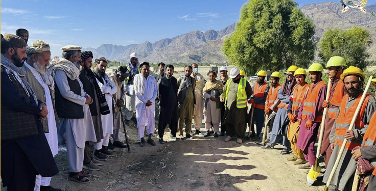 کونړ کې د درېیو پراختیايي پروژو چارې پيل شوې