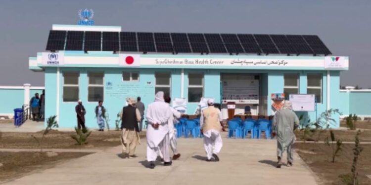 نیمروز کې یو روغتیايي مرکز جوړ او ګټې اخیستنې ته سپارل شوی