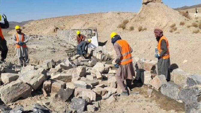 د کندهار په ارغنداب کې د رغنیزو پروژو چارې پیل شوې