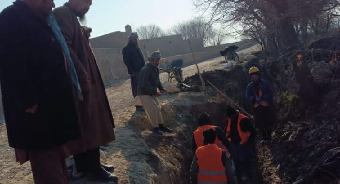 جوز جان کې نږدې زر تنو بزګرانو ته د کار زمینه برابره شوې