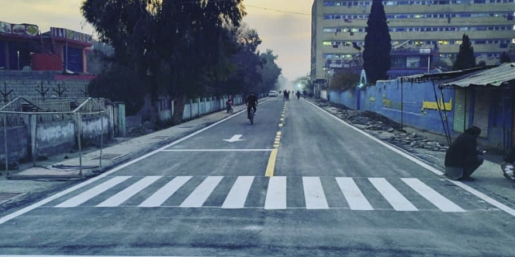 د څلورو ولایتونو د سړکونو د خط اچونې کار پيل شو