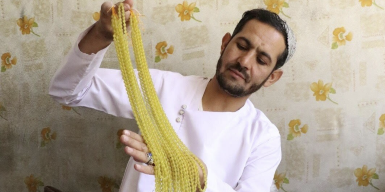 کندهار کې له قیمتي ډبرو جوړېدونکو تسبو صنعت وده کړې