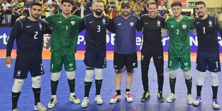 د افغانستان فوټسال ملي لوبډلې د برازیل پر وړاندې ماتې وخوړه