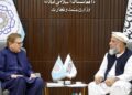 د سوداګرۍ وزارت سرپرست د پاکستان له څانګړي استازي سره کتلي
