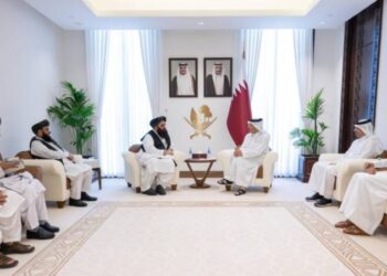 مولوي امیر خان متقي د قطر له لومړي وزیر سره کتلي دي
