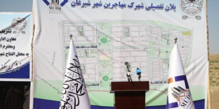 جوز جان؛ شبرغان کې د راستنېدونکو لپاره نوی ښار ګوټی جوړېږي