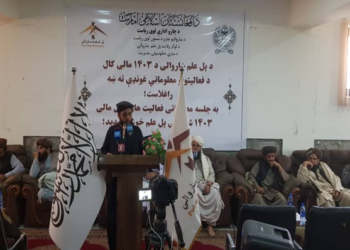 لوګر؛ د پل علم ښاروالۍ تېر کال ۶۱ میلیونه افغانۍ عواید راټول کړي