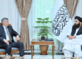 امیرخان متقي د افغانستان لپاره د روسیې له ځانګړي استازي سره کتلي